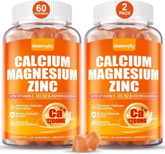 Maennyliy front packaging showing supplement benefits and orange flavor