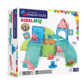 MAGNA-TILES front packaging showing coral reef set and bright colors