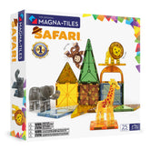 MAGNA-TILES front packaging showing safari set and contents for clear product overview