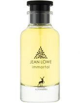 Maison Alhambra Jean Lowe Immortel front bottle showing elegant design and confident presentation