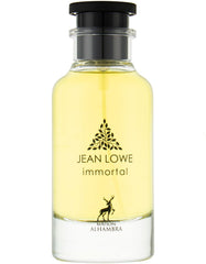 Maison Alhambra Jean Lowe Immortel front bottle showing elegant design and confident presentation