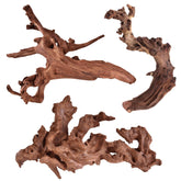 majoywoo driftwood front view showing rustic shape and natural focal point