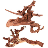 majoywoo front view driftwood showing natural shape and realistic focal point