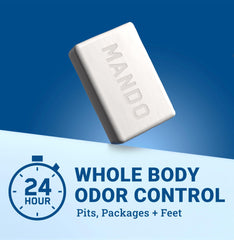 Mando Pro Sport top view of bar revealing shape and easy grip benefit