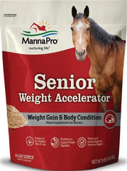 Manna Pro front package view showing supplement benefits and easy feeding