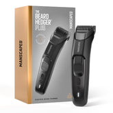 MANSCAPED front view of Beard Hedger PLUS showing compact design and controls