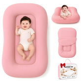 Mapotf lounger front view showing cozy padded surround and safe support