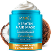 MAREE front jar shot showing label and 10 fl oz size for clear identification and benefit