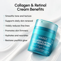 MAREE open jar revealing rich yet lightweight cream for optimal hydration