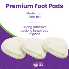 MARS WELLNESS pad placed inside a dress shoe demonstrating discreet in-shoe comfort