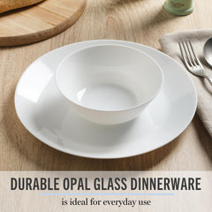 Martha Stewart close-up of plate edge highlighting thickness and chip-resistant construction
