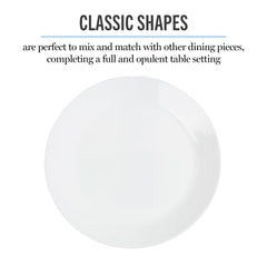 Martha Stewart plate held in hand to show scale and practical everyday use