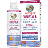 MARYRUTH'S front label showing product benefits and clear liquid format