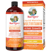 MARYRUTH'S front bottle view showing label and benefit for daily hair support
