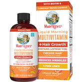 MARYRUTH'S front label view showing product name and 15oz size, clear ingredient focus