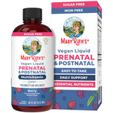 MARYRUTH'S front bottle label shows product and easy dosing benefit