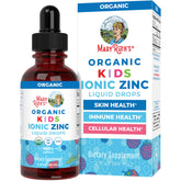 MARYRUTH'S front label on 2 oz bottle showing product name and flavor benefits