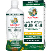 MARYRUTH'S front label showing 32oz bottle and clear product benefits
