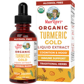 MARYRUTH'S front label bottle showing clear product identity and organic claim for trust