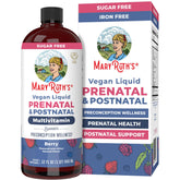 MARYRUTH'S front label on 32 oz bottle showing product name and berry flavor benefit