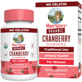 MARYRUTH'S front packaging showing bottle and label for organic cranberry support