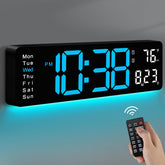 MASHI front-facing display showing large clear time and date benefit easy reading
