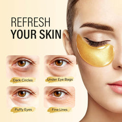 Maskiss 24K gold detail highlighting luxurious ingredient benefits