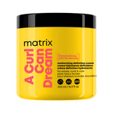 Matrix product front packaging showing bottle and branding benefit visible