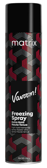 Matrix Vavoom front packaging showing 15 oz can and label for extra hold