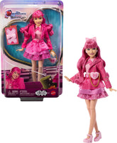 Mattel Pink front packaging showing outfit and accessories for display