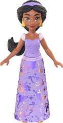 Mattel Disney Princess close-up of costume detail showing fabric colors and removable skirt feature