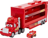 Mattel Mack hauler front view showing authentic movie-inspired design and storage benefit