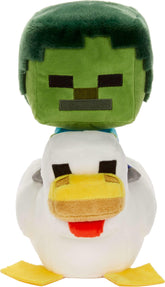 Mattel Minecraft plush front view showing accurate character details and collectible appeal