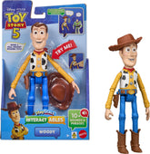 Mattel Woody front packaging showing movie-accurate outfit and clear display