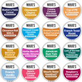 Maud's front packaging showing variety pack and easy grab convenience