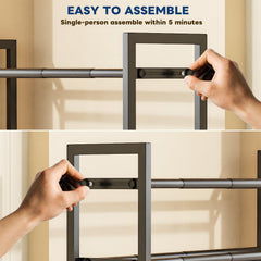 Mavivegue non-slip foot detail protects floors and increases stability benefit