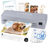 MAXDONE front view showing compact laminator for home and office convenience