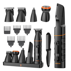 MAXGROOM front view of full grooming kit showing components and organized dock
