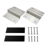 MAXXHAUL front view of ramp tops showing durable aluminum and ready-to-install benefit