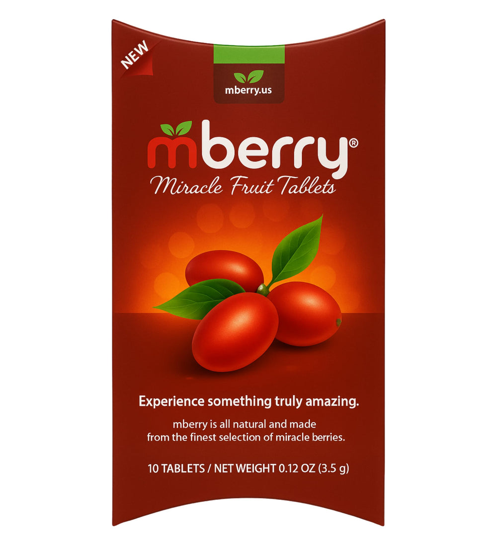 mberry front packaging showing tablets and benefits