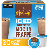 McCafé box front showing product and convenience benefits