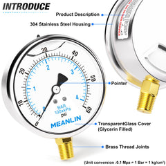 MEANLIN MEASURE stainless steel case detail resisting corrosion outdoors