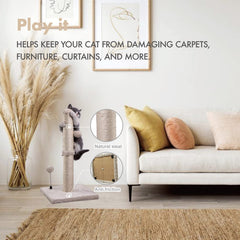 MECOOL detailed sisal texture close-up highlighting durable natural-fiber scratching surface