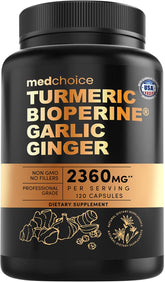 MEDCHOICE front packaging showing bottle and label benefit clarity