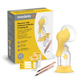 Medela Harmony front packaging showing complete 4-in-1 kit benefits