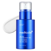 medicube front packaging showing ampoule and benefits visibly