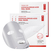 medicube front packaging showing three masks, clear visual of product benefit