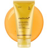 medicube front packaging showing overnight wrapping mask benefits