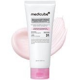 medicube front packaging showing product and usage benefit softening