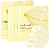 medicube front packaging showing four jelly gel mask sachets and product benefit